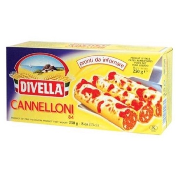 DIVELLA NR 84 CANNELLONI 250 GR