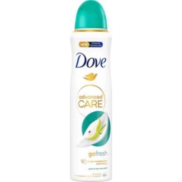 DOVE DEODORANT SPRAY ADVANCED PARA 150 ML