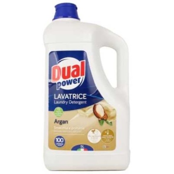 DUAL POWER DETERGENT LICHID ARGAN 100 SPALARI 5 L