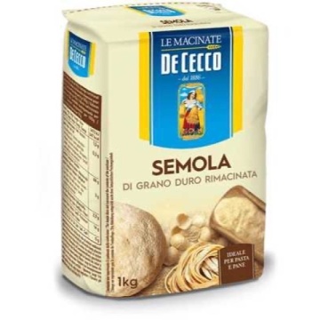 FARINA DE CECCO SEMOLA GRAU DUR RIMACINATA