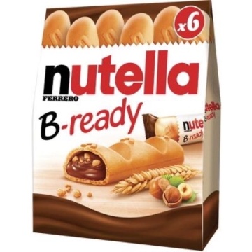 FERRERO NUTELLA SNACK B-READY 6X132 GR
