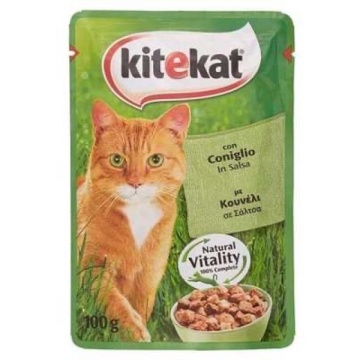 KITEKAT HRANA PISICA PLIC 85 IEPURE SI LEGUME