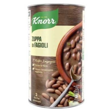 KNORR DOZA METALICA SUPA DE FASOLE 545 GR