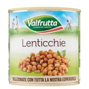 LINTE VALFRUTTA 400 GR