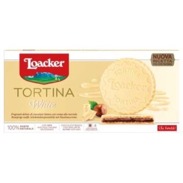 LOACKER TORTINA WHITE 3X21 GR