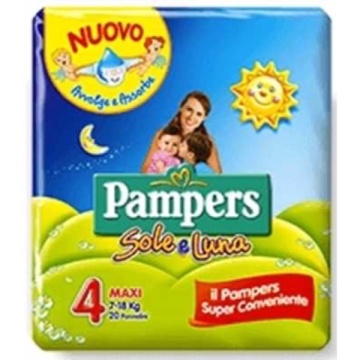 PAMPERS SOLE LUNA 4 MAXI 7-18 KG