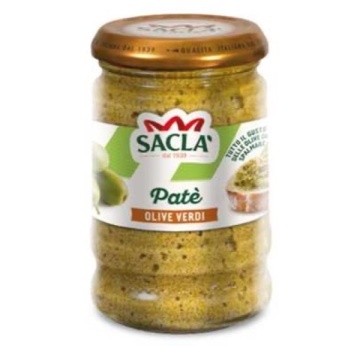 PATE MASLINE VERZI SACLA 190 GR