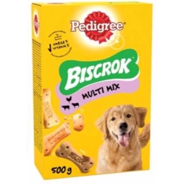 PEDIGREE BISCROCK BISCUITI CAINE 500 GR