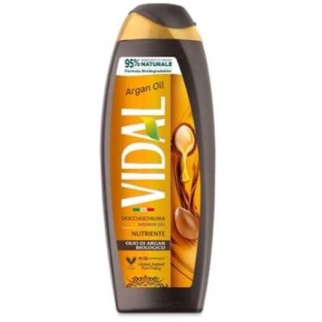 VIDAL GEL DE DUS ULEI DE ARGAN CATIFELANT 250 ML
