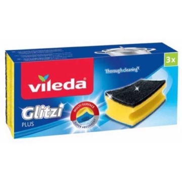 VILEDA GLITZI PLUS BURETE+FIBRA+MANER