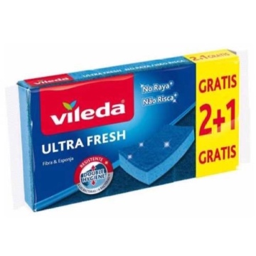 VILEDA ULTRAFRESH FIBRA ALBASTRA
