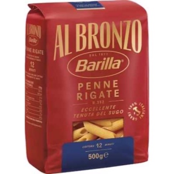 BARILLA BRONZO PENNE RIGATE 500 GR