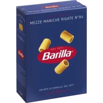 BARILLA NR 84 MEZZE MANICHE RIGATE 500 GR