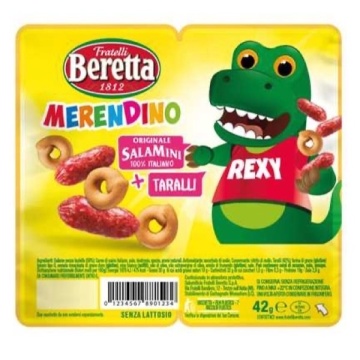 BERETTA MERENDA KID SALAM SI TARALLI 42 GR - FARA FRIGIDER