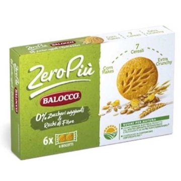 BISCUITI BALOCCO ZEROPIU CEREALE FARA ZAHAR 230 GR