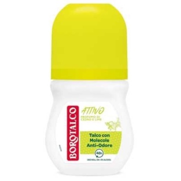 BOROTALCO DEODORANT ROLL-ON ACTIV GALBEN