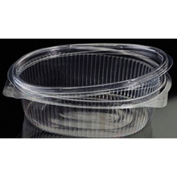 CASEROLE PLASTIC OVALE CU CAPAC 250 ML X100