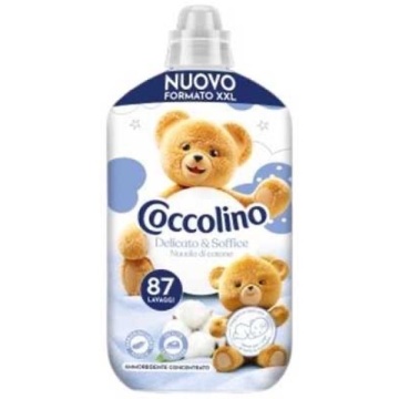 COCCOLINO BALSAM RUFE CONCENTRAT ALB DELICAT 76 SPALARI 1750 ML