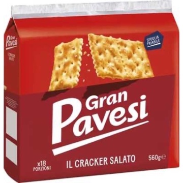 CRACKERS GRAN PAVESI SARE ROSII 560 GR