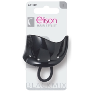 GABB ELASTIC DECOR NEGRU 1 BUC