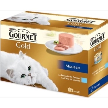 GOURMET GOLD MULTIPACK 12 MOUSSE PESTE FICAT CURCAN