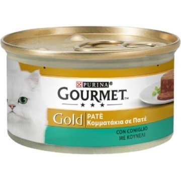 GOURMET GOLD PATE IEPURE 85 GR