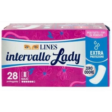 LINES INTERVALL PROTEJSLIP MAXI INTINS CUTIE