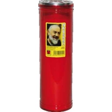 LUMANARI CIMITIR T60 ROSU 22 CM