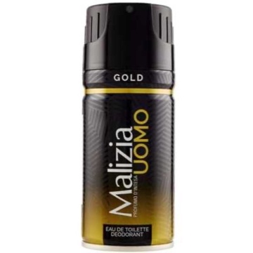MALIZIA UOMO DEODORANT SPRAY GOLD 150 ML