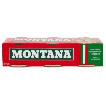 MONTANA CARNE FIARTA 3X70 GR