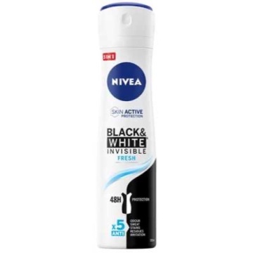 NIVEA DEODORANT SPRAY BLACK & WHITE INVISIBLE FRESH FEMEI