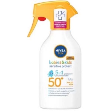 NIVEA SUN SPRAY PIELE SENSIBILA SOLAR TRIGGER KIDS SPF 50+