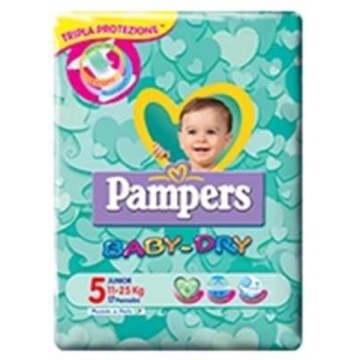 PAMPERS BABY DRY 5 JUNIOR 11-25 KG