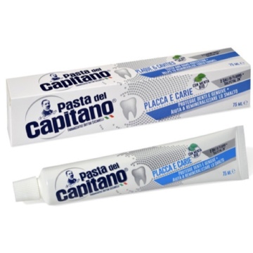 PASTA DINTI CAPITANO ALB ANTIPLACA 75/100 ML