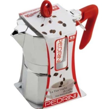 PEDRINI CAFETIERA MOKA 3 CESTI BRILLANTE