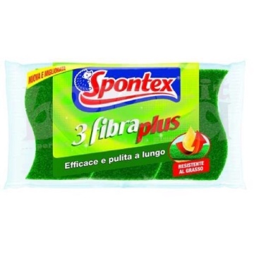 SPONTEX FIBRA PLUS BURETE + FIBRA