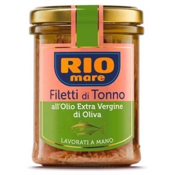 TON RIO MARE FILE IN ULEI EXTRAVIRGIN STICLA 180 GR