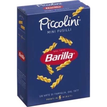 BARILLA PICCOLINI NR 018 FUSILLI 500 GR
