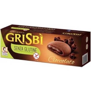 BISCUIȚI GRISBI FĂRĂ GLUTEN CU CIOCOLATĂ 150 G