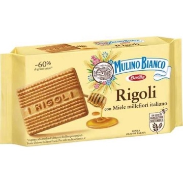 BISCUITI MULINO BIANCO RIGOLI MIERE 400 GR