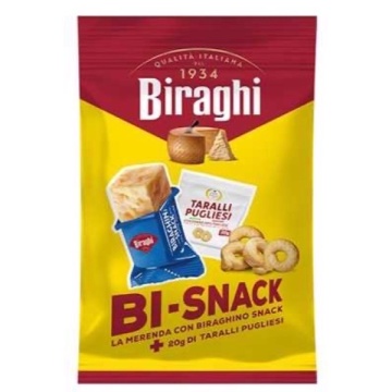 BRANZA BIRAGHI SNACK TARALLI 40 GR - FARA FRIGIDER