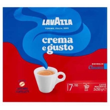 CAFEA LAVAZZA CREMA E GUSTO CLASIC 2X250 GR
