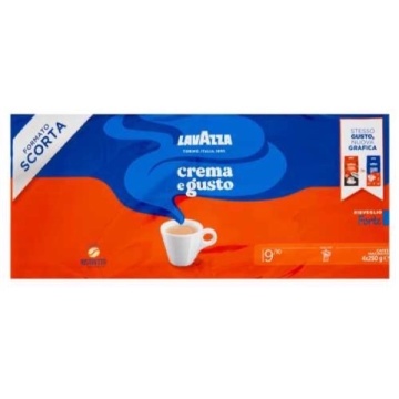 CAFEA LAVAZZA CREMA E GUSTO FORTE 4X250 GR