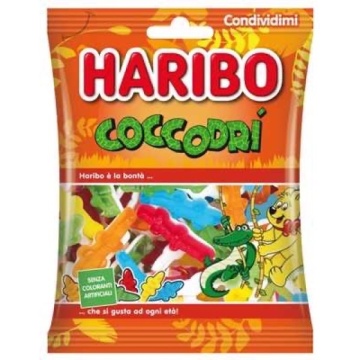 CARAMELLE HARIBO CROCODILI 175 GR