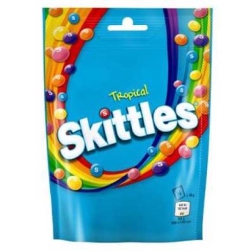 CARAMELLE SKITTLES TROPICAL 136 GR