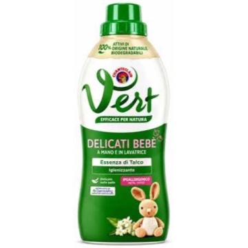 CHANTE CLAIR VERT HAINE DELICATE BEBE-TALC 750 ML