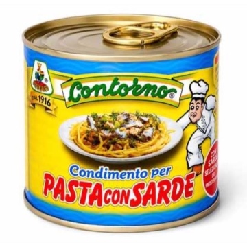 CONTORNO SOS PENTRU PASTE CU SARDINE 240 G