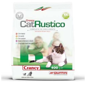 CRANCY HRANA PISICA CROCANTE VITA SI LEGUME 400 GR