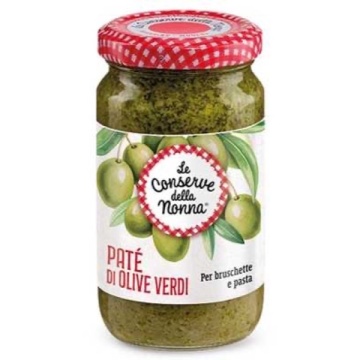 CREMA NONNA PATE MASLINE VERZI 190 GR