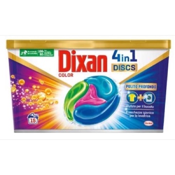 DIXAN CAPS DISCURI COLOR 14/15 BUC